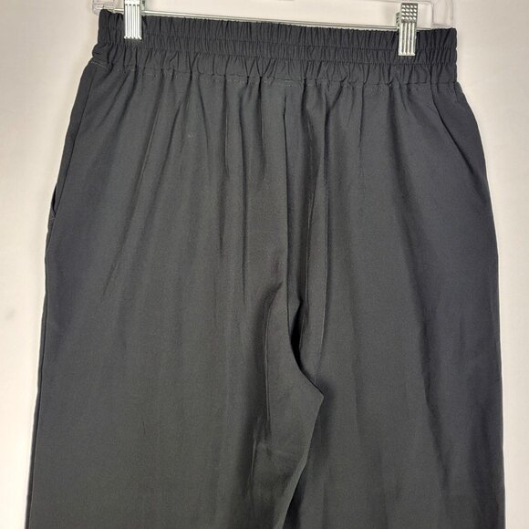 All In Motion Pull-On Pants Women's Small Black Elastic Back Wide Leg Athletic - Picture 7 of 8
